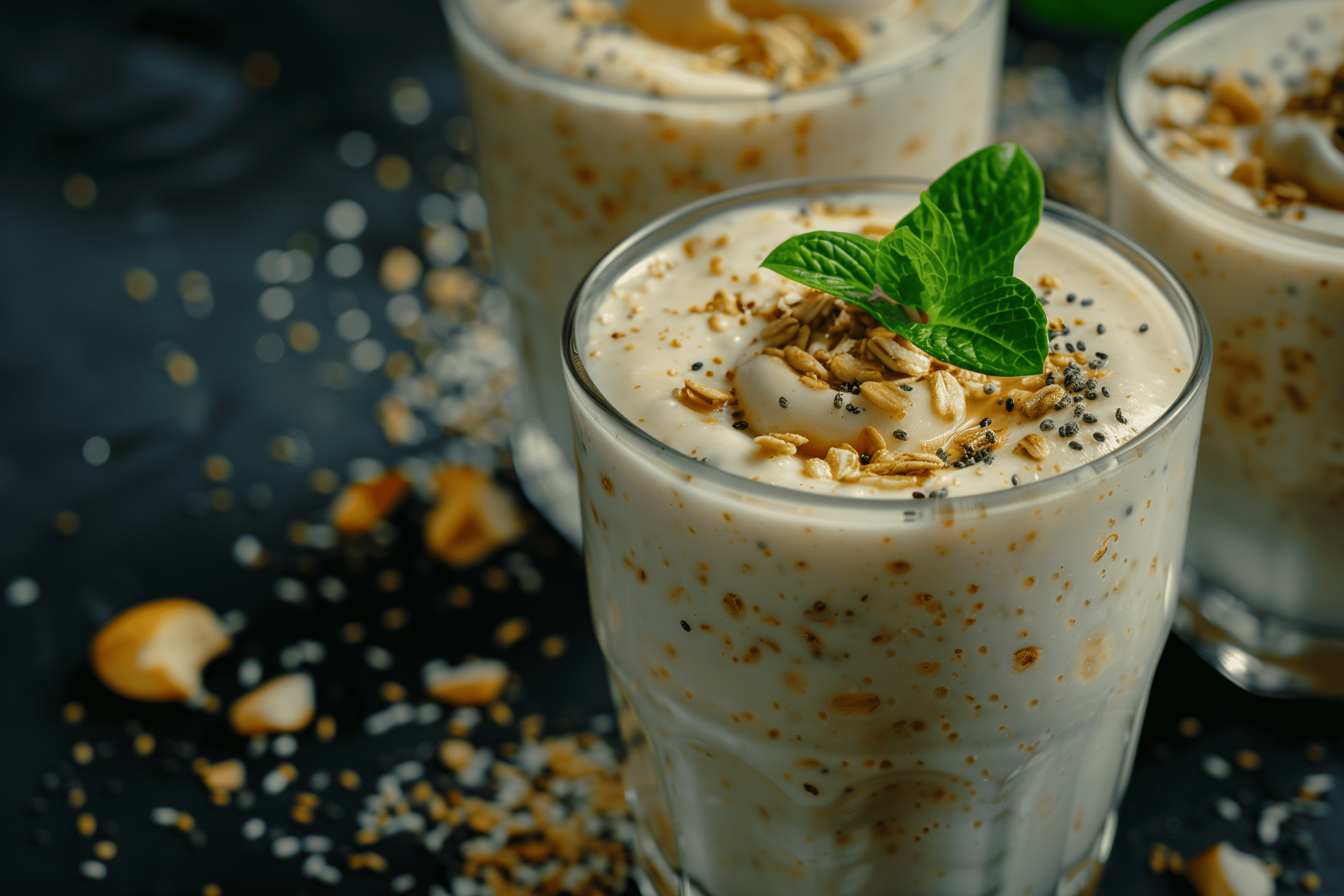 Healthy Chia Overnight Oats