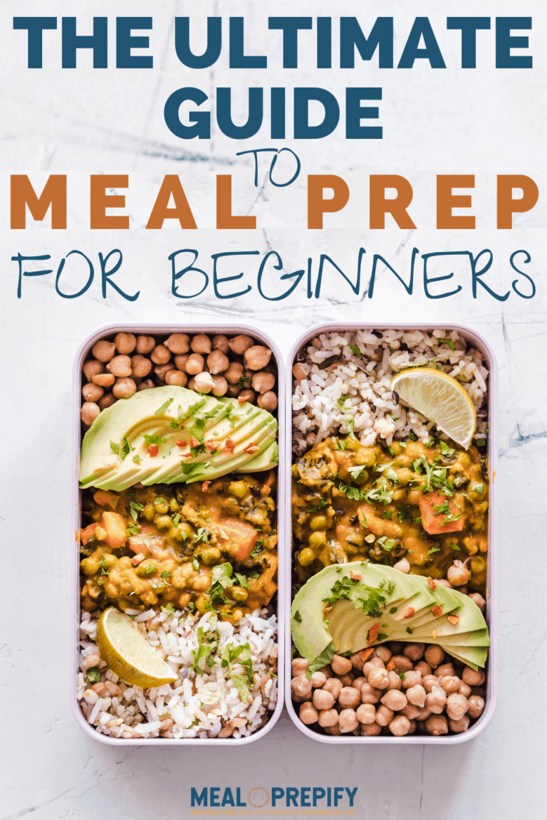 How to Meal Prep for Beginners: The Epic Step-By-Step Meal Prepping Guide
