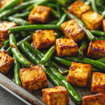 Sheet Pan Spicy Tofu