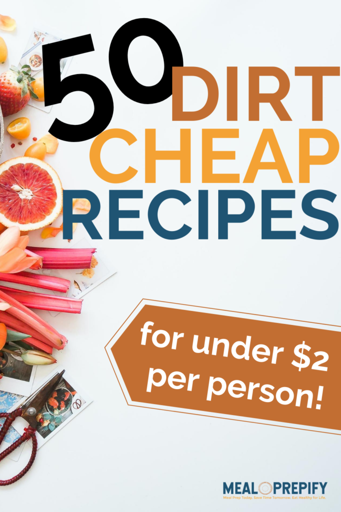 50 dirt cheap recipes