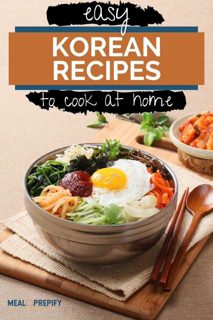 easy Korean recipes to cook at home