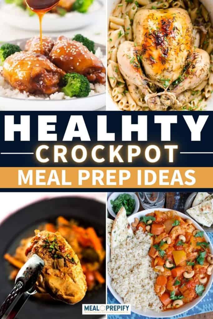 Healthy crockpot meal prep ideas