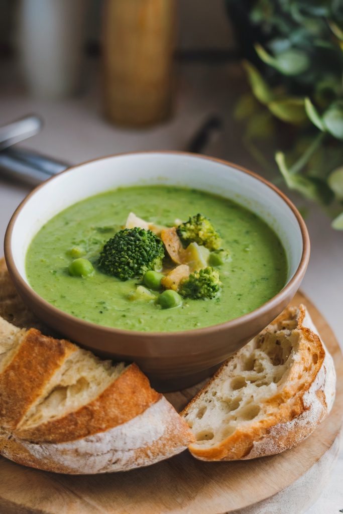 Broccoli and Pea Soup