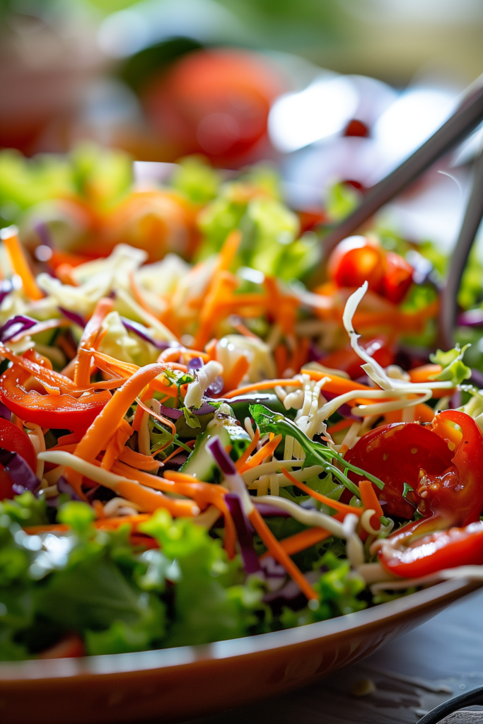 Low carb vegan salad
