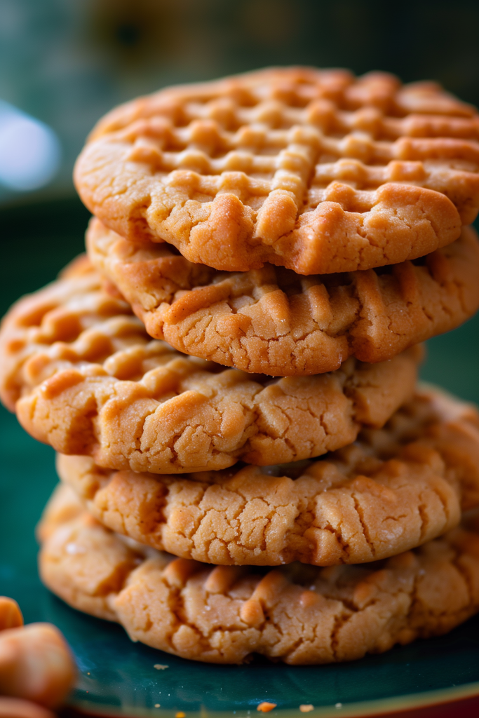 Peanut butter almond flour cookies