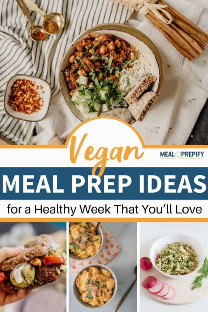 vegan meal prep ideas