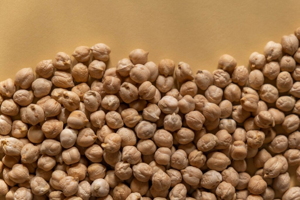 An image of chickpeas