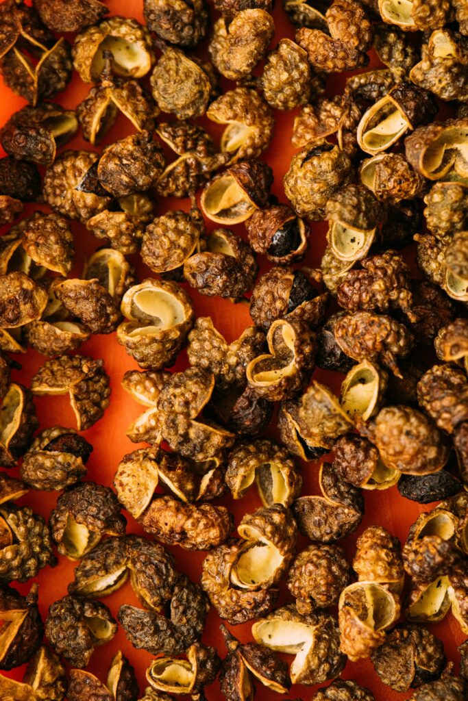 An image of Sichuan peppercorns