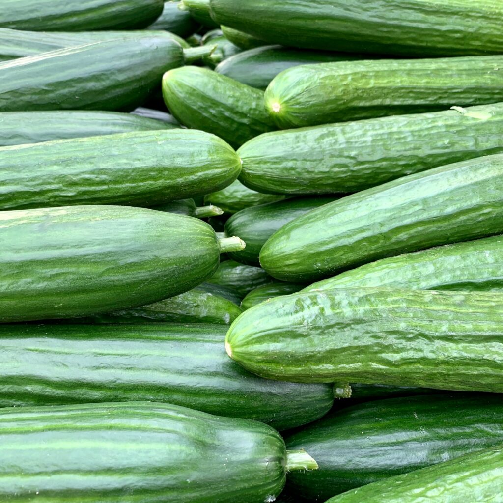 An image of cucumbers
