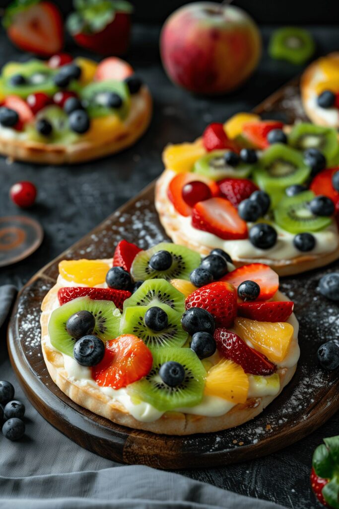 Mini Fruit Pizzas