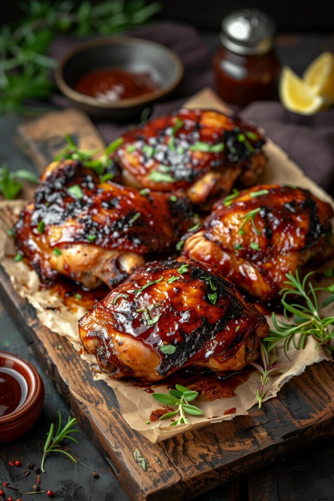 Smoky BBQ Chicken Thighs