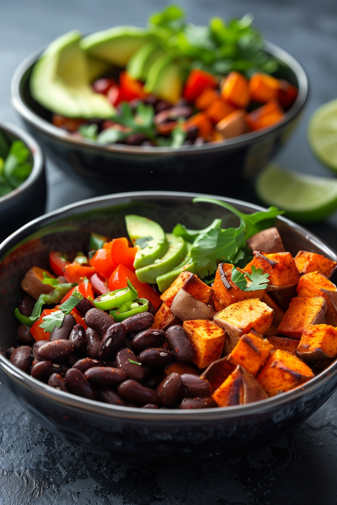 Sweet Potato Black Bean Bowls