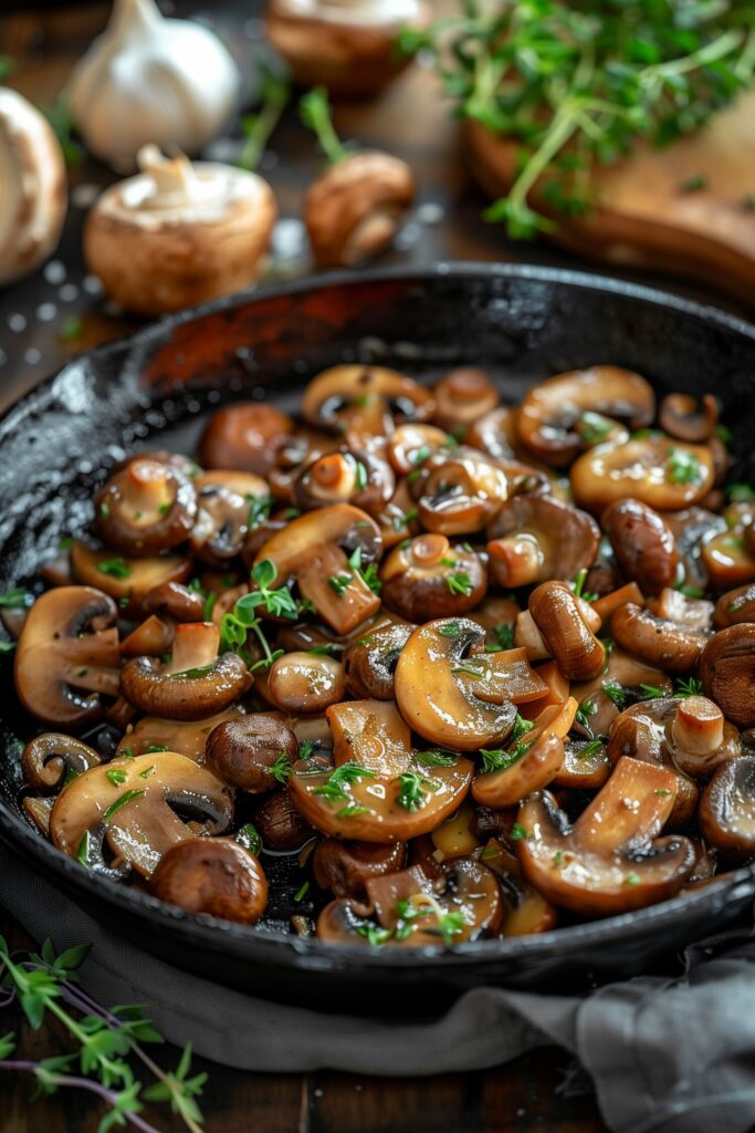 Garlic Sauteed Mushrooms