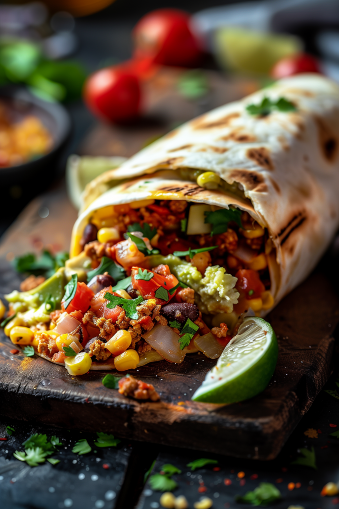 The Southwest Fiesta Burrito