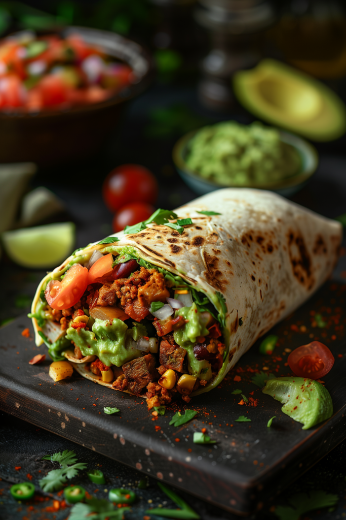 The Green Machine Burrito