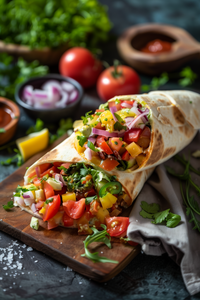 The Mediterranean Morning Burrito