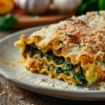 Butternut Squash and Spinach Lasagna Rolls