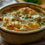 Lighter Chicken Pot Pie Soup
