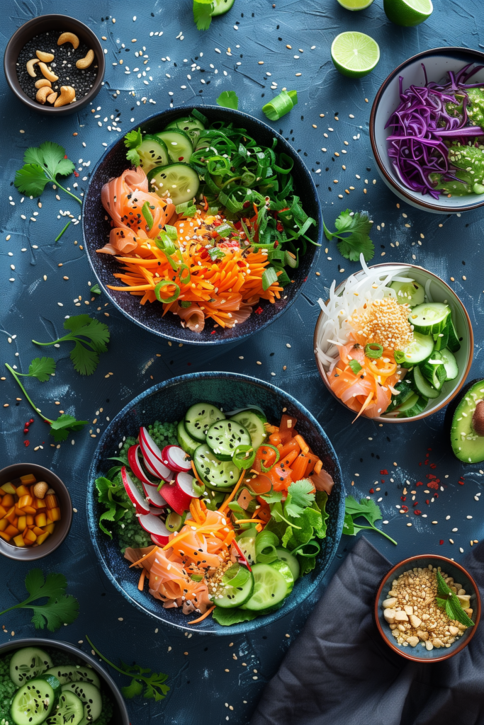 Summer Roll Bowls 