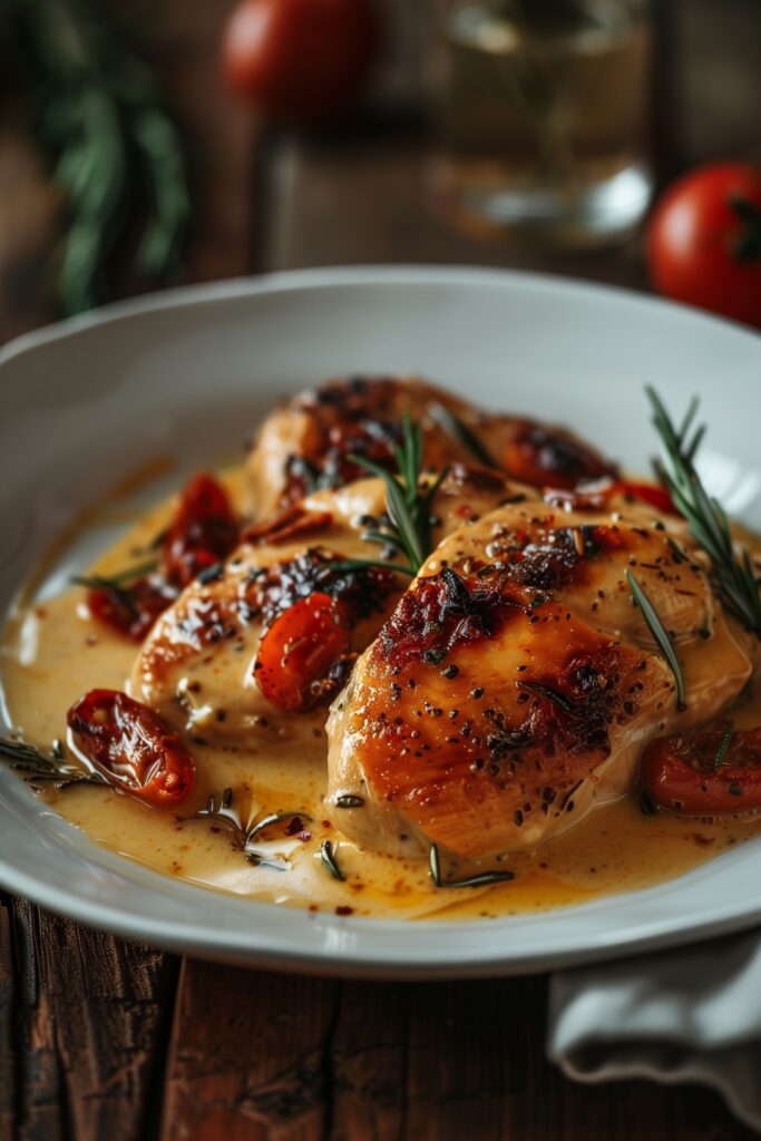 Creamy Tuscan Garlic Chicken