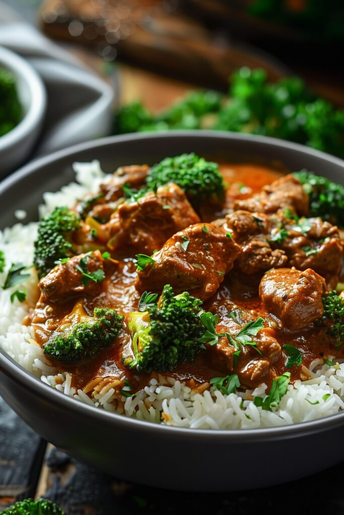 Slow Cooker Beef and Broccoli