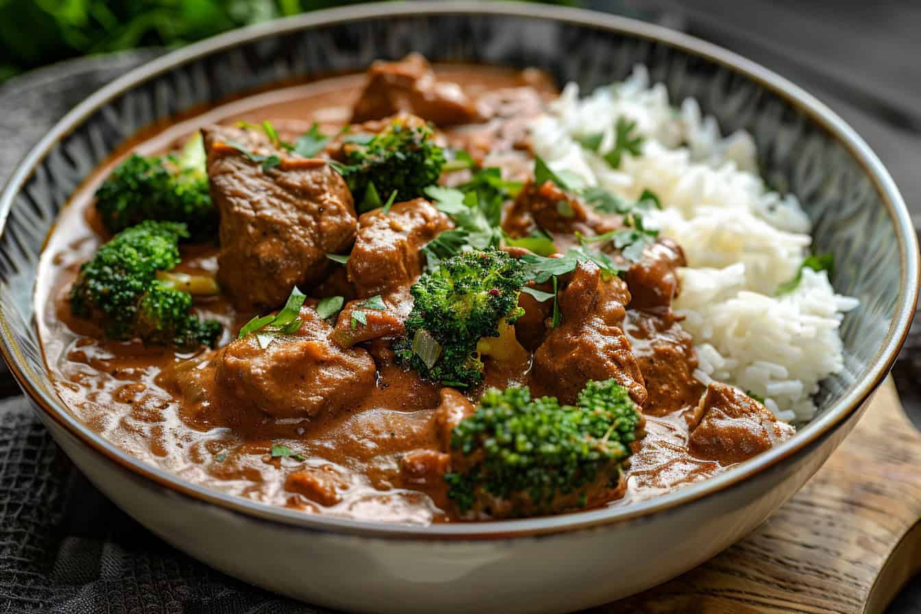Slow Cooker Beef and Broccoli