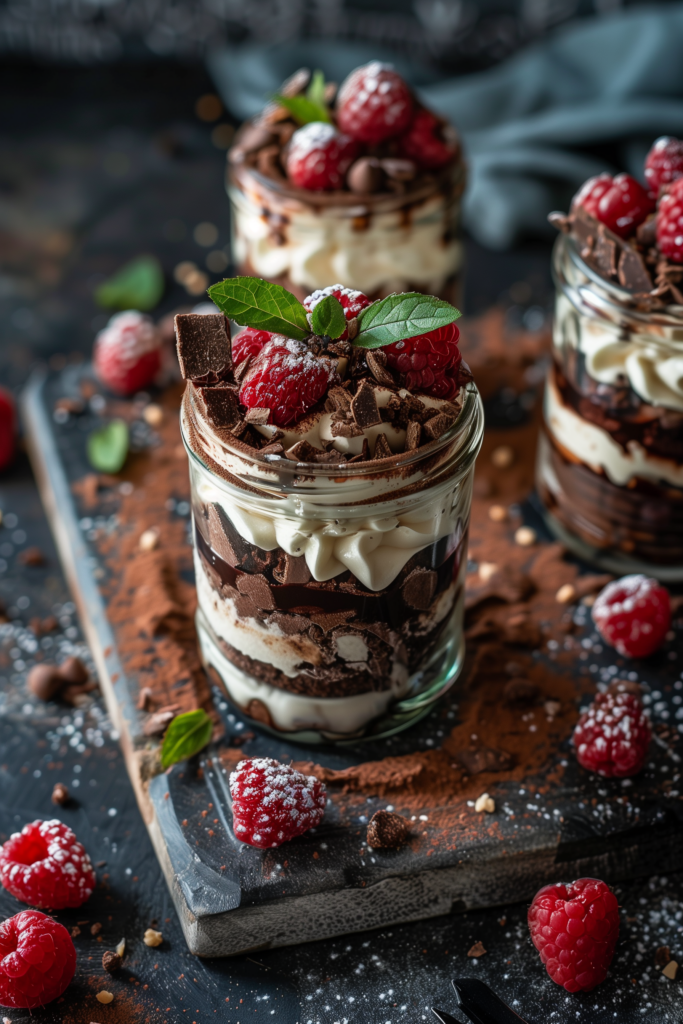 "Icebox Cake" Jars