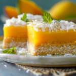 Tropical Coconut Mango Bars