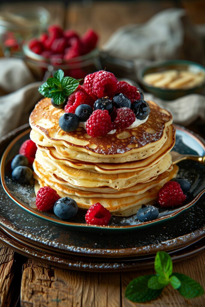 Keto Almond Flour Cream Cheese Pancake Recipe
