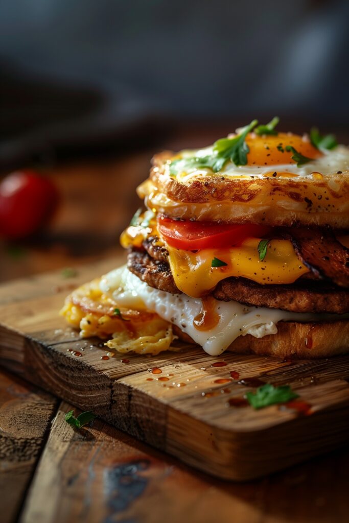 Low Carb Breakfast Sandwich