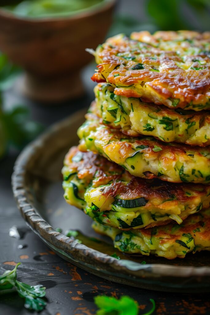 Keto Zucchini Fritters