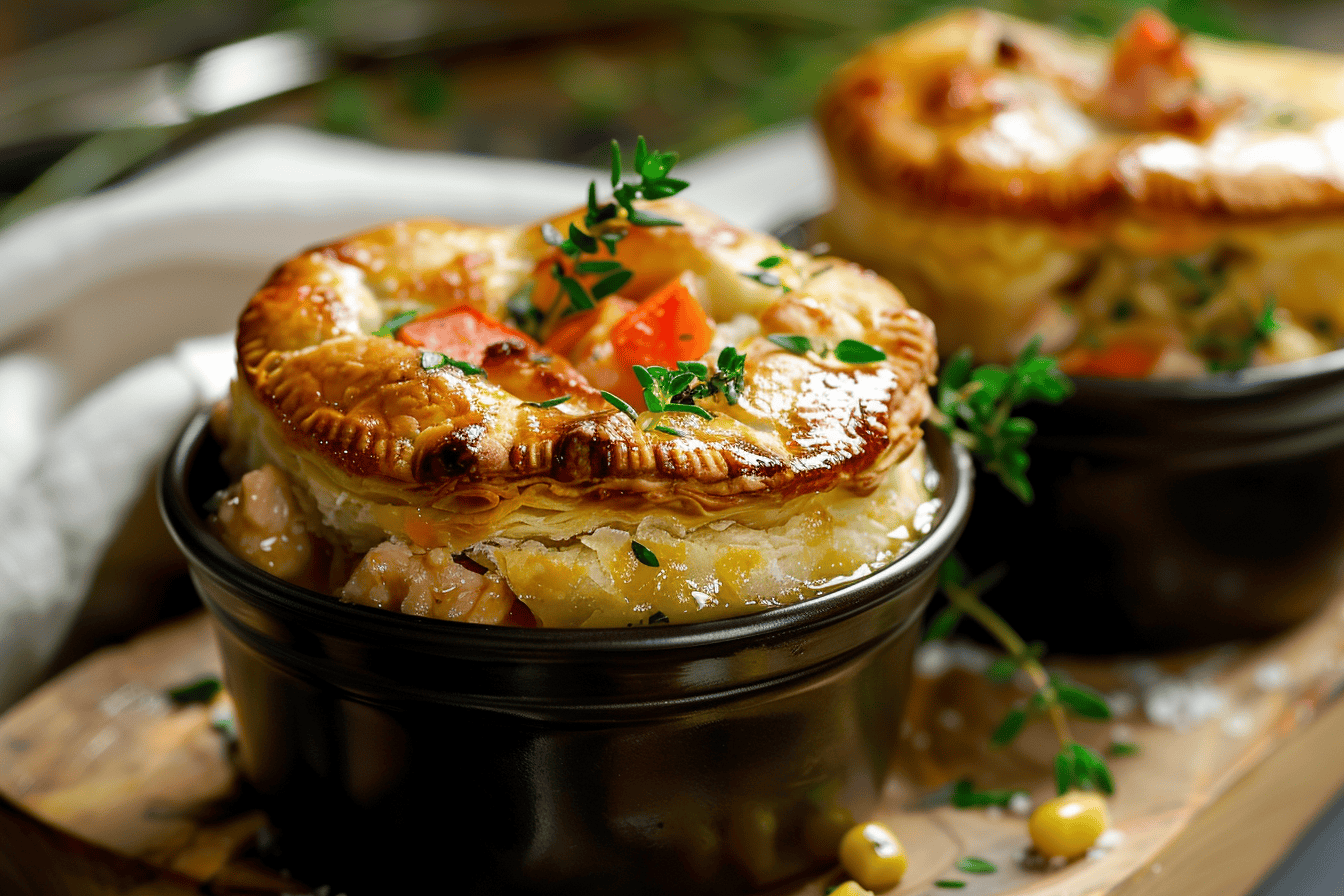 Mini Chicken Pot Pies
