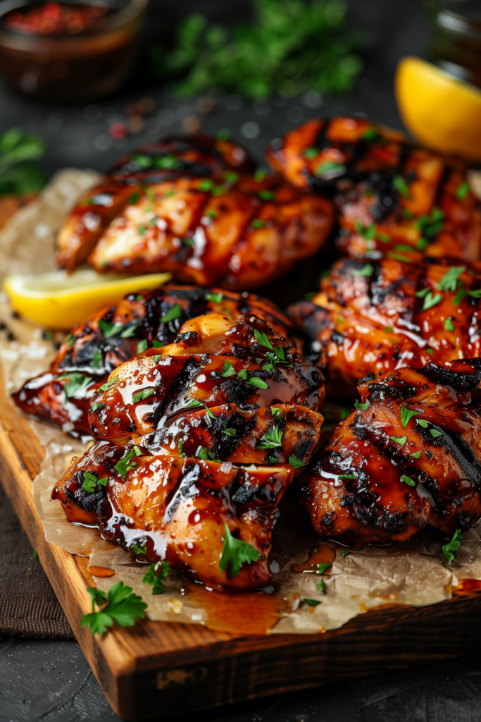 Grilled Honey BBQ Chicken
