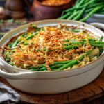 Green Bean Casserole with Crispy Shallots