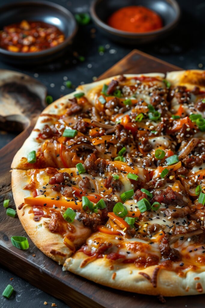 Korean BBQ Pizza