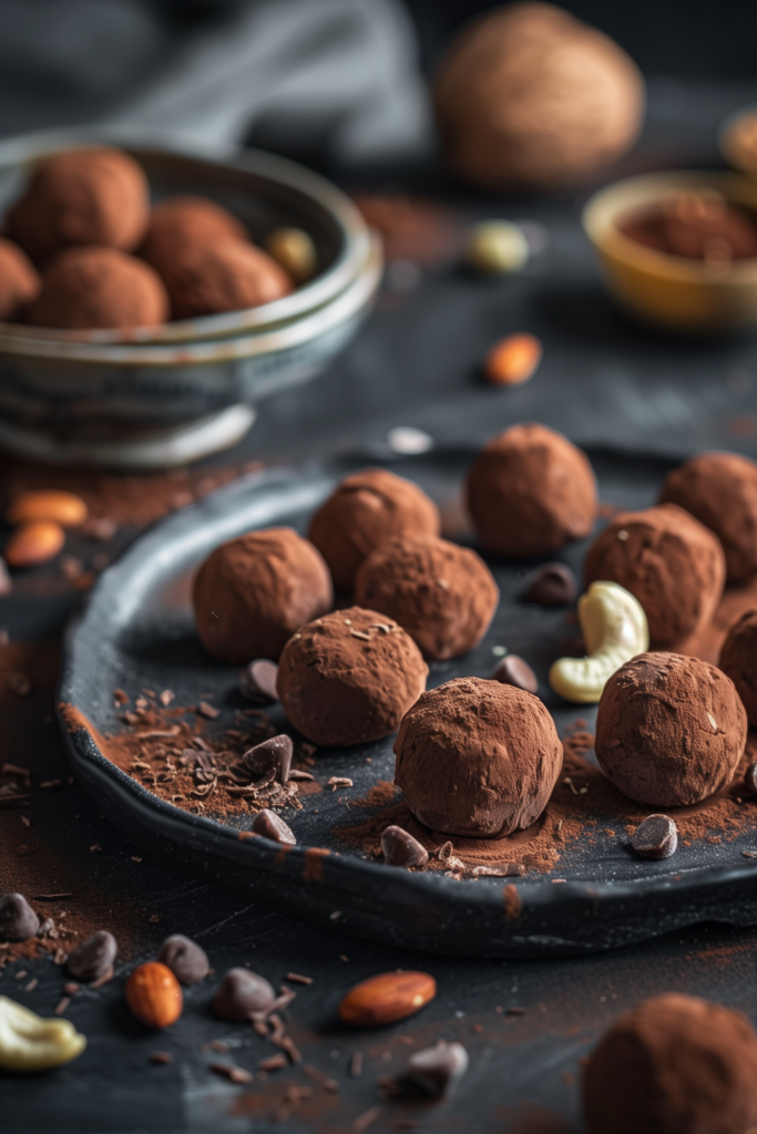 Cashew Chocolate Truffles