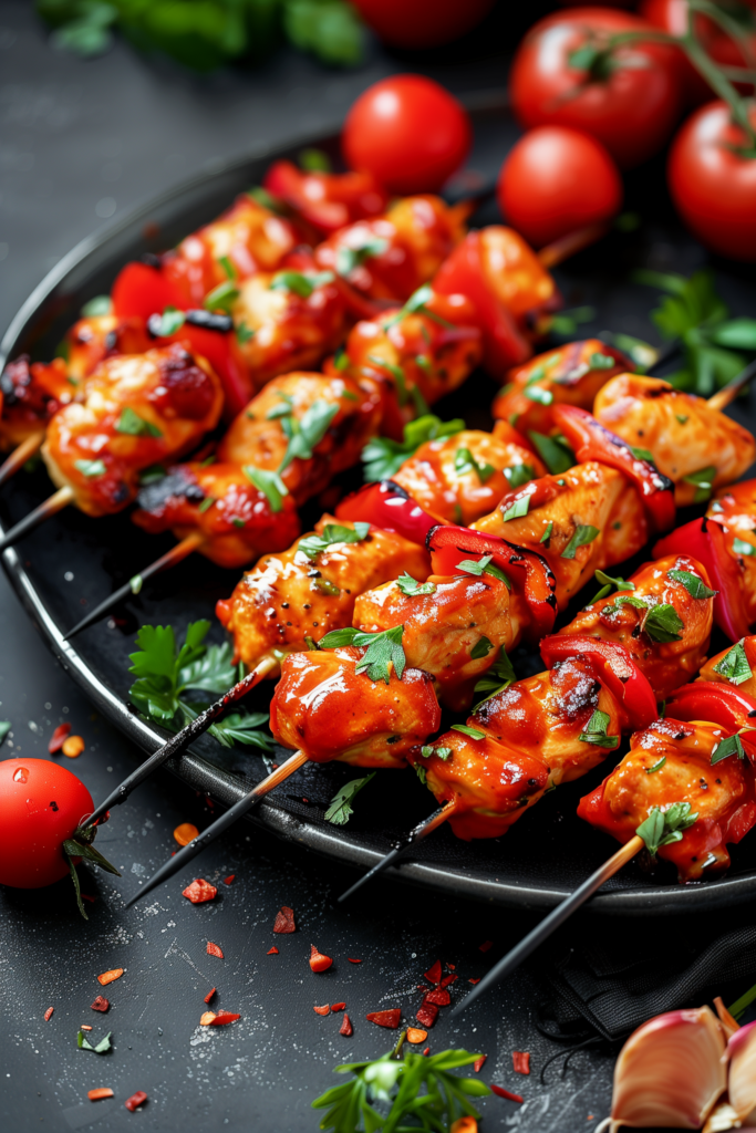 Buffalo Chicken Skewers