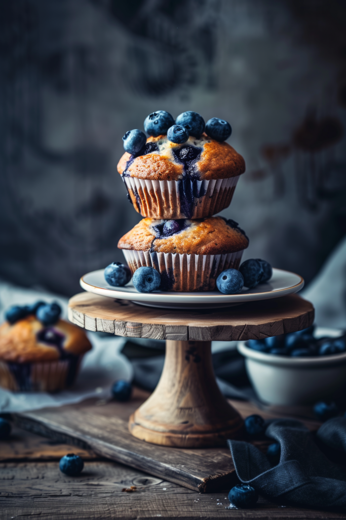 Paleo Blueberry Muffins 