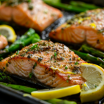 Sheet Pan Lemon Herb Salmon and Asparagus