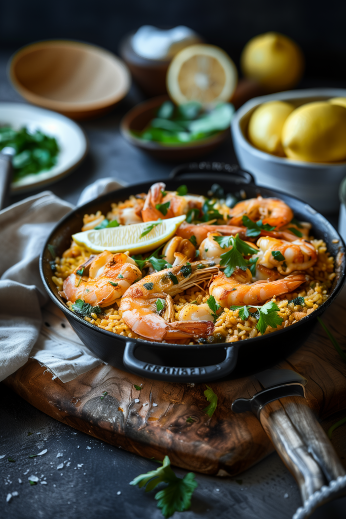 One-Pot Seafood Paella