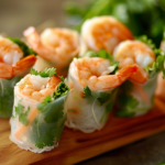 Zesty Shrimp Summer Rolls