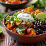 Sweet Potato and Black Bean Burrito Bowls