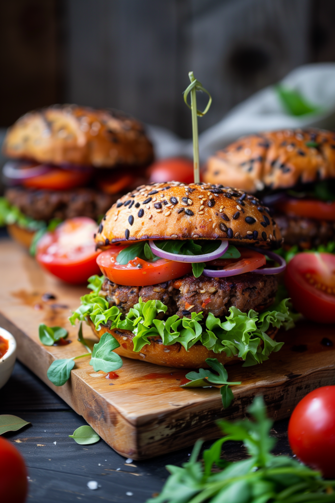 Chipotle Black Bean Burgers