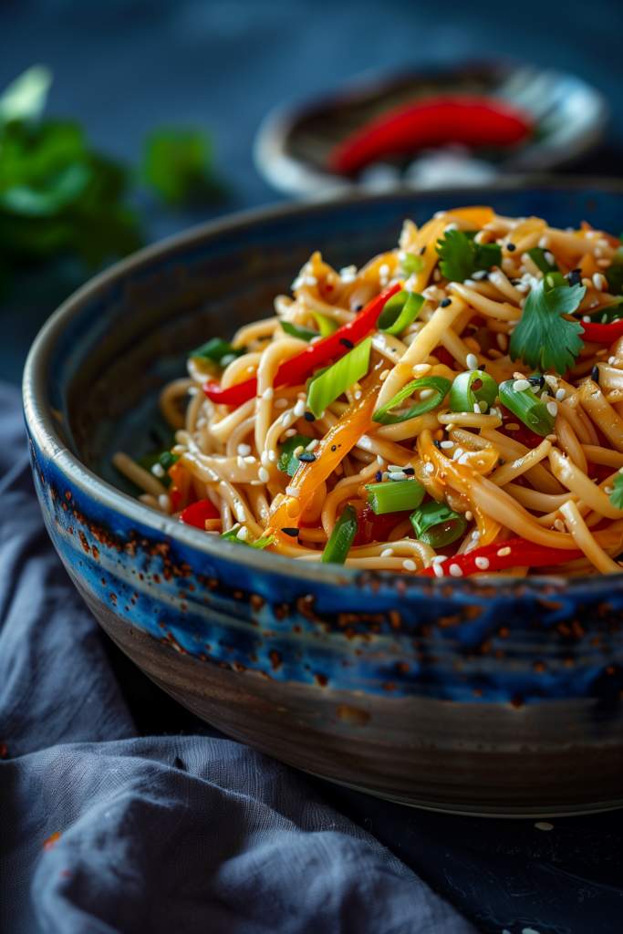 Vegan Teriyaki Noodles