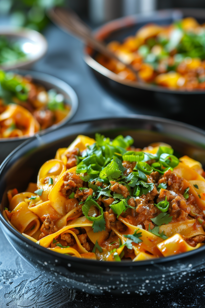 Easy Taco Pasta