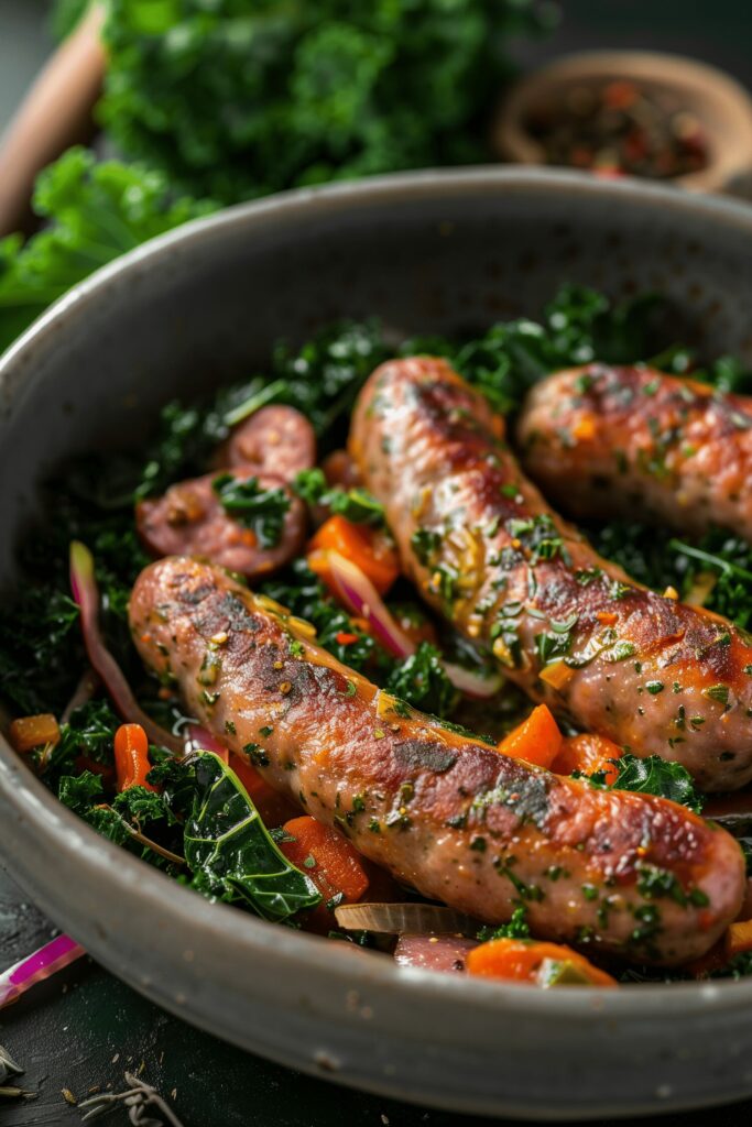 Sausage and Kale Sauté