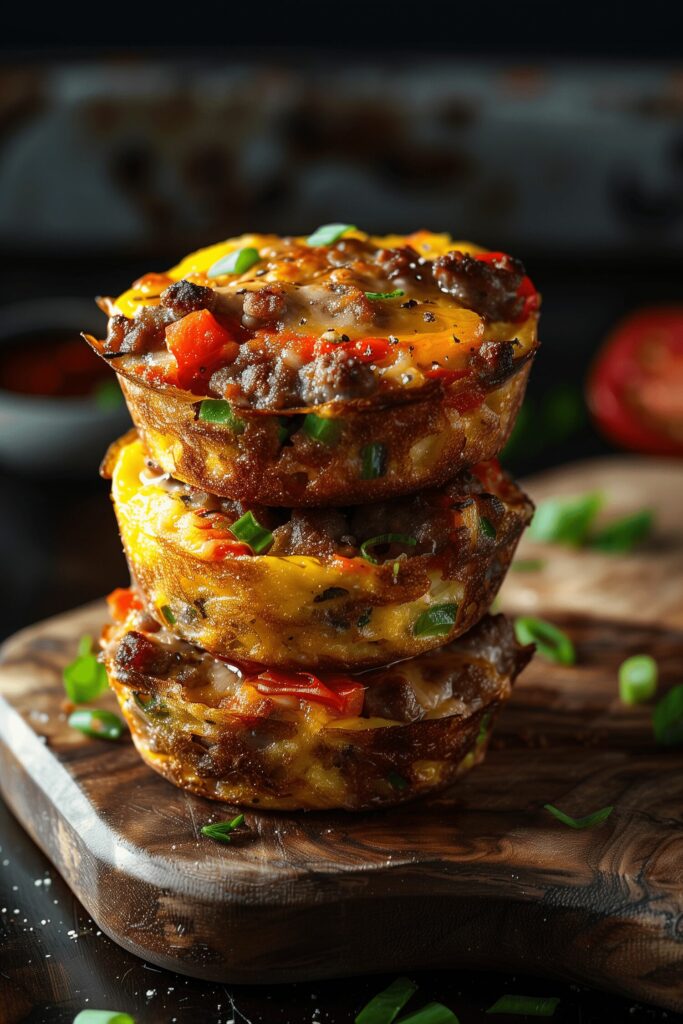 Sausage Pizza Egg Muffins