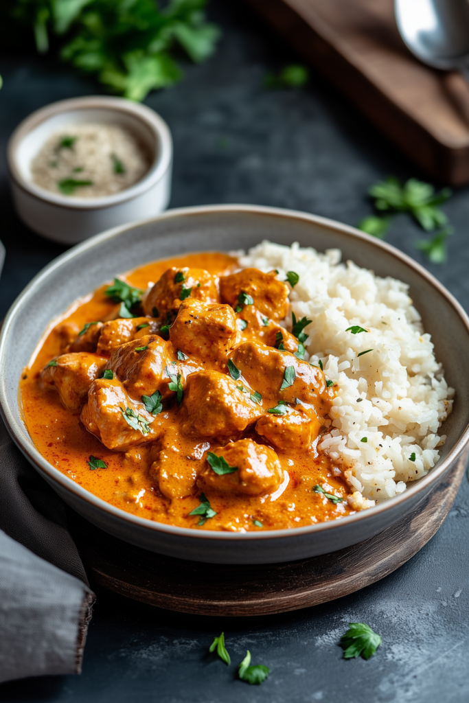 Classic Chicken Tikka Masala with Cauliflower Rice