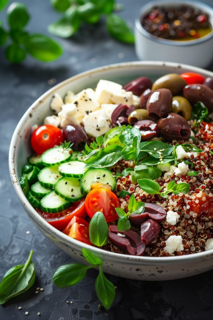 Mediterranean Quinoa Bowl