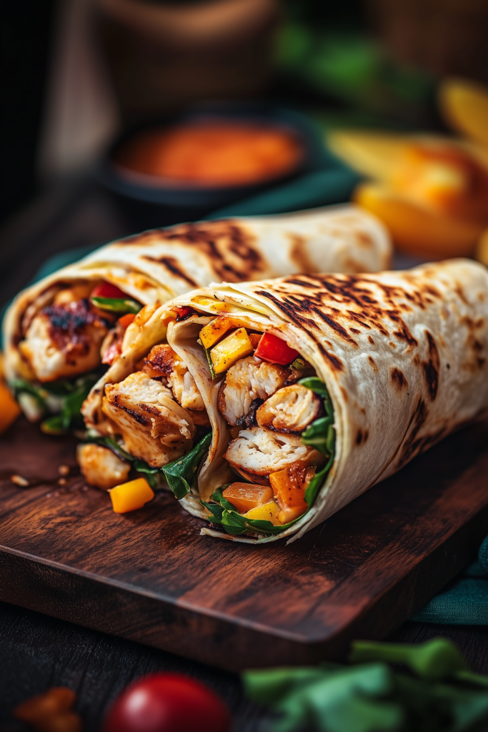 No-Cook Lunch Wraps